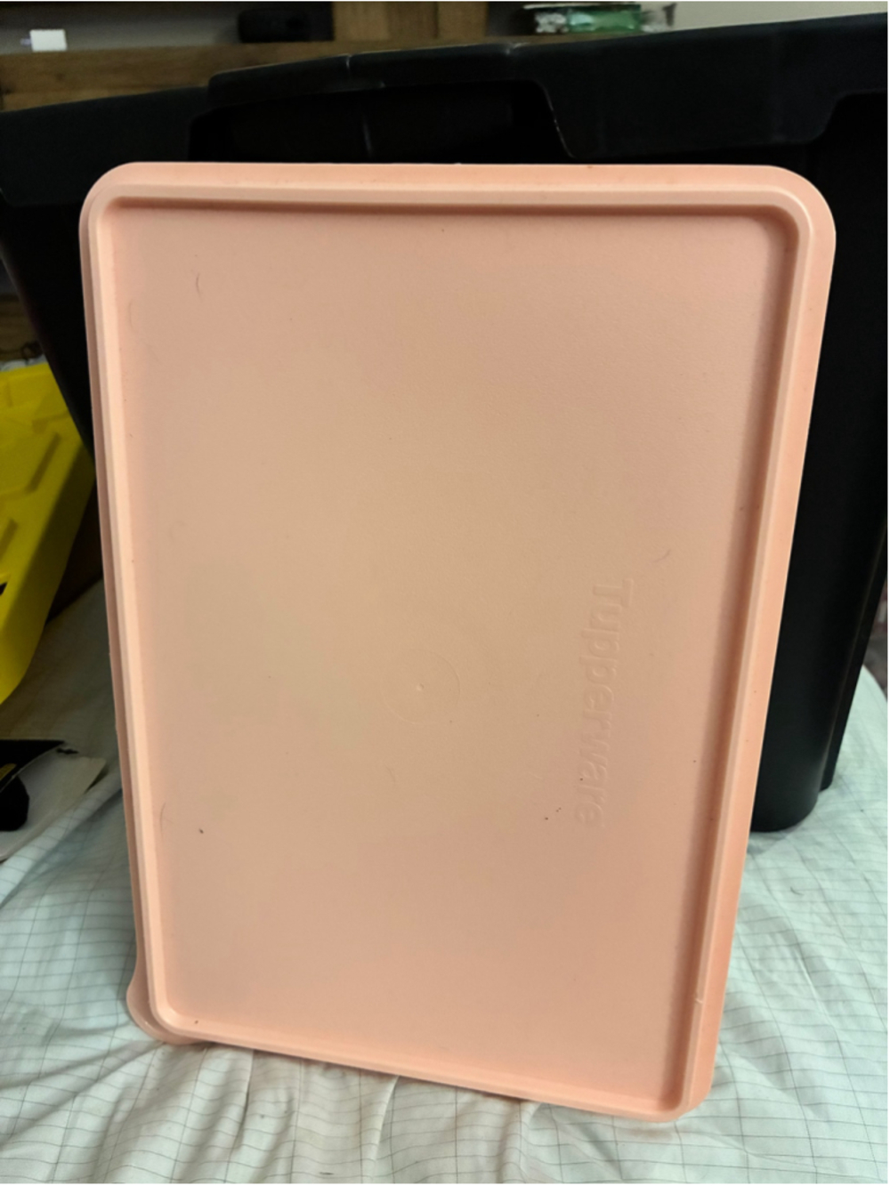 Tupperware Food Storage Replacement Lid One Size Coral
